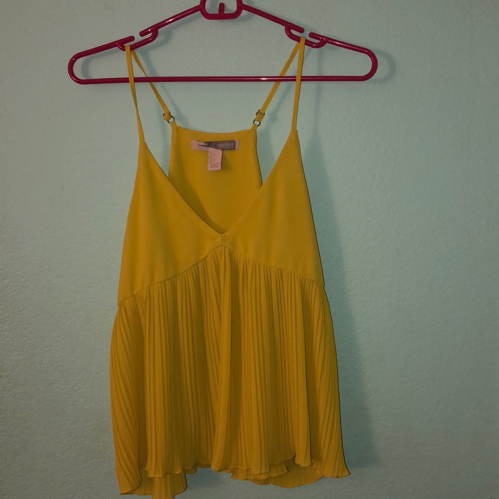 Yellow Tank Top